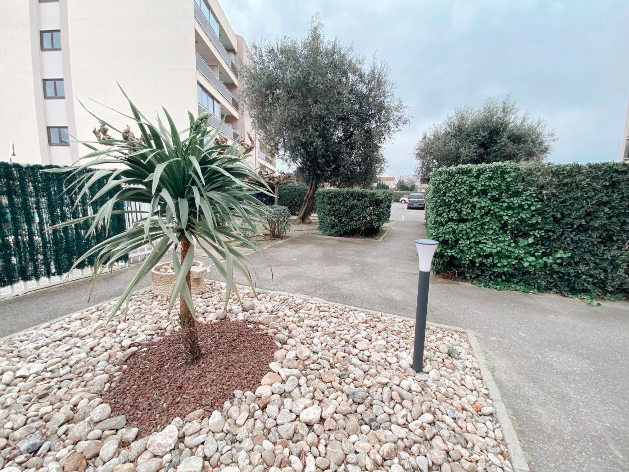Studio Calme Avec Parking Et Ascenseur -304- Canet-en-Roussillon Esterno foto